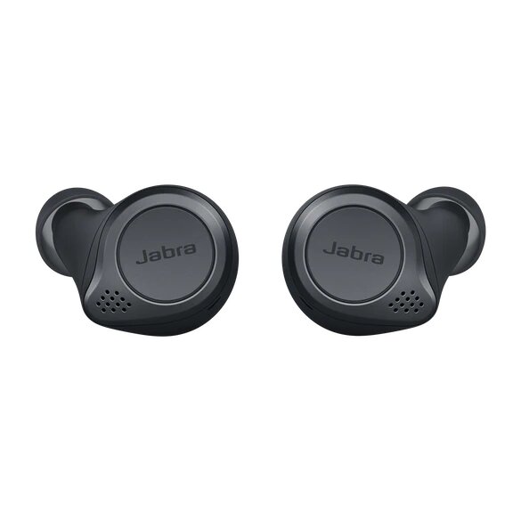 Jabra Elite Active 75t True Wireless Earbuds Dark Grey  Wireless Charging Enabled & ANC