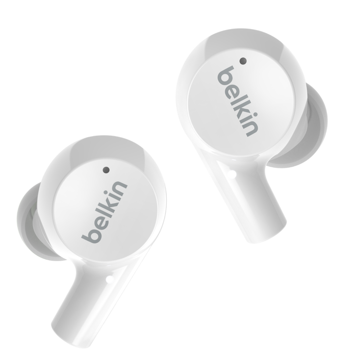 Belkin (AUC004btWH) SoundForm Rise True Wireless Earbuds White (Ασύρματα ακουστικά για κλήσεις & μουσική) Belkin (AUC004btWH) SoundForm Rise True Wireless Earbuds White (Ασύρματα ακουστικά για κλήσεις & μουσική)