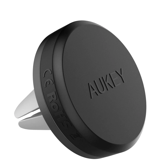 Aukey HD-C5 Grey Magnetic Air Vent Car Mount |     + Silicone + 360 Rotation + Stand