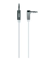 Belkin AV10128cw03-WHT Flat AUX Cable:   3.5mm --> 3.5mm