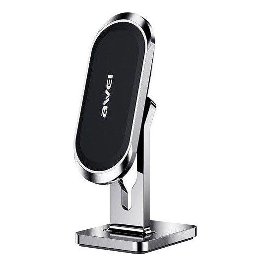 Awei AW-X19 360-degree Rotation Magnetic Mini Mount Holder:     + Stand