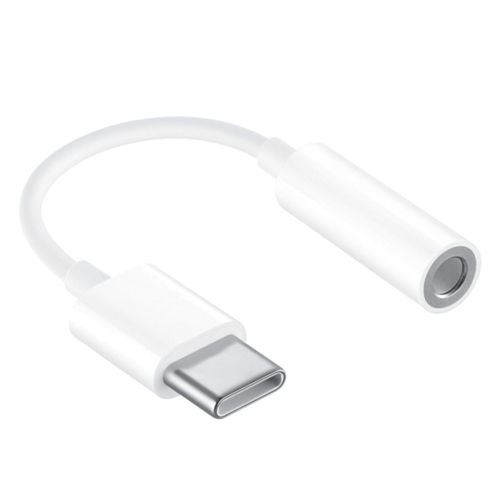 Apple (MU7E2ZM/A) USB-C to Headphone Jack White ( USB-C --> 3.5mm Stereo Jack)