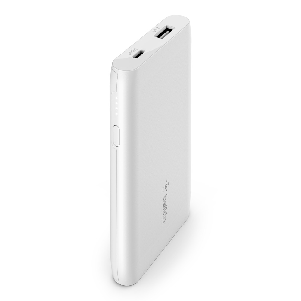Belkin BPB004btWH Power Bank 5K 5000mAh | USB @ 12W + Type-C Input @ 10W Belkin BPB004btWH Power Bank 5K 5000mAh | USB @ 12W + Type-C Input @ 10W