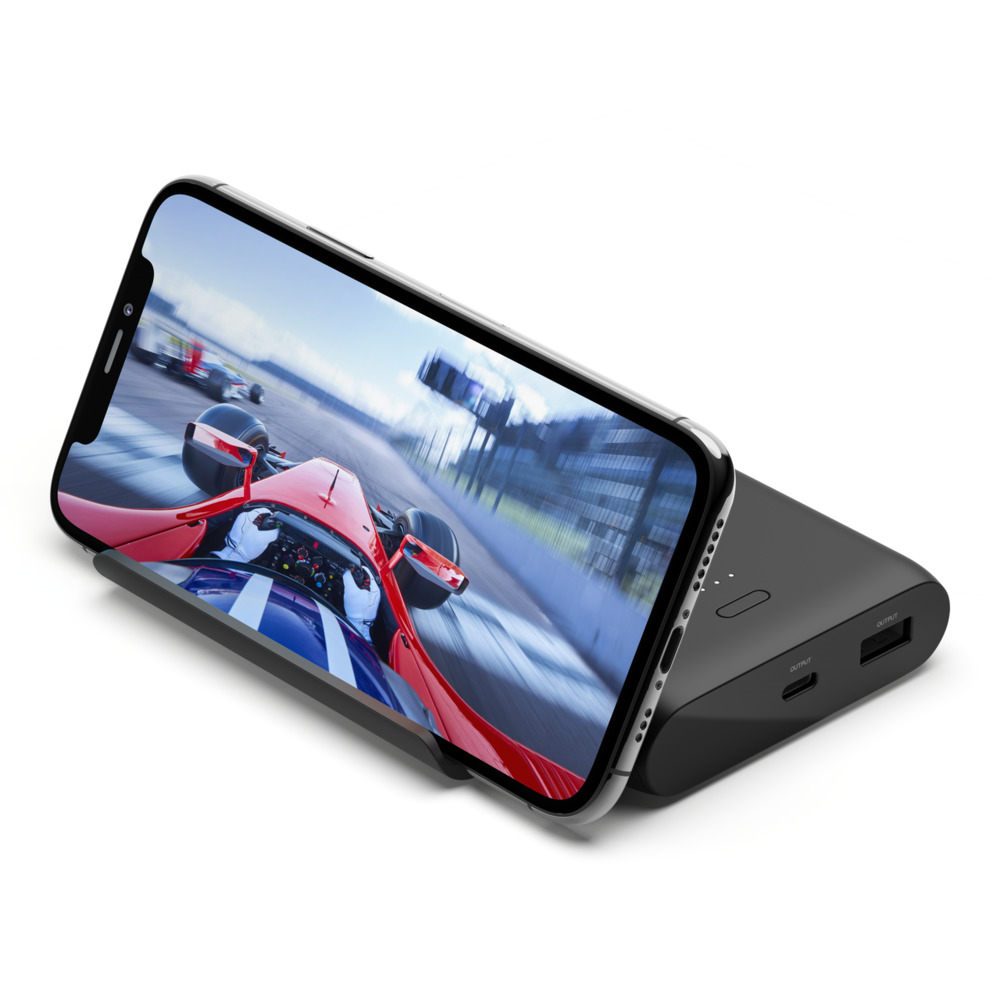 Belkin BPZ002btBK Power Bank 10Κ + Stand Play Series | 10000mAh | USB + Type-C @ 12W Belkin BPZ002btBK Power Bank 10Κ + Stand Play Series | 10000mAh | USB + Type-C @ 12W