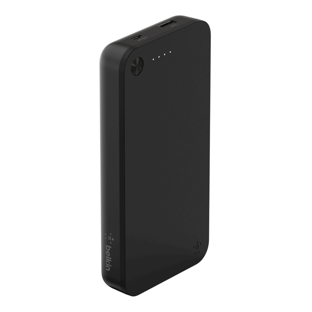 Belkin F7U063btBLK BoostCharge Power Bank USB + Type-C 20100mAh | MacBook, iPhone, iPad, Nintendo Switch, Smartphones & Tablets Belkin F7U063btBLK BoostCharge Power Bank USB + Type-C 20100mAh | MacBook, iPhone, iPad, Nintendo Switch, Smartphones & Tablets