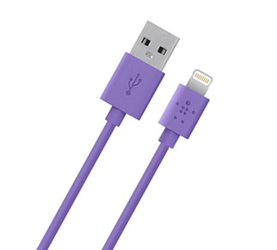 Belkin F8J023bt04-PUR (Μωβ) MixIt Lightning Data & Charge Cable 1.2m (Lightning καλώδιο φόρτισης και σύνδεσης) Belkin F8J023bt04-PUR (Μωβ) MixIt Lightning Data & Charge Cable 1.2m (Lightning καλώδιο φόρτισης και σύνδεσης)