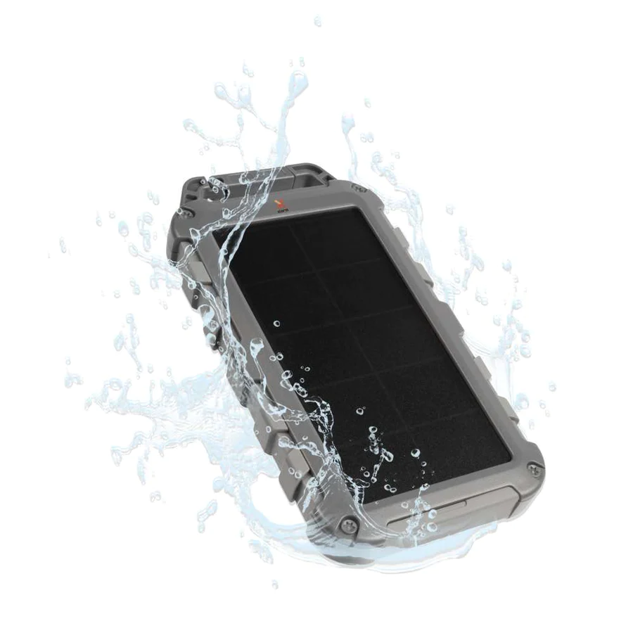 Xtorm FS405 Fuel Series Solar Charger 10.000mAh | 2 x USB @ 18W + Type-C PD 20W + Solar Panel + Φακός + IPX4 + Drop-resistant Xtorm FS405 Fuel Series Solar Charger 10.000mAh | 2 x USB @ 18W + Type-C PD 20W + Solar Panel + Φακός + IPX4 + Drop-resistant
