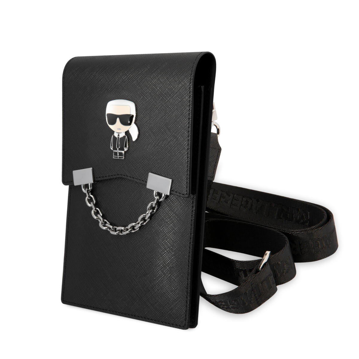 Karl Lagerfeld Universal Crossbody Phone Pouch KLWBSAIPCK | Multi-Compartment | Card Holder Pocket