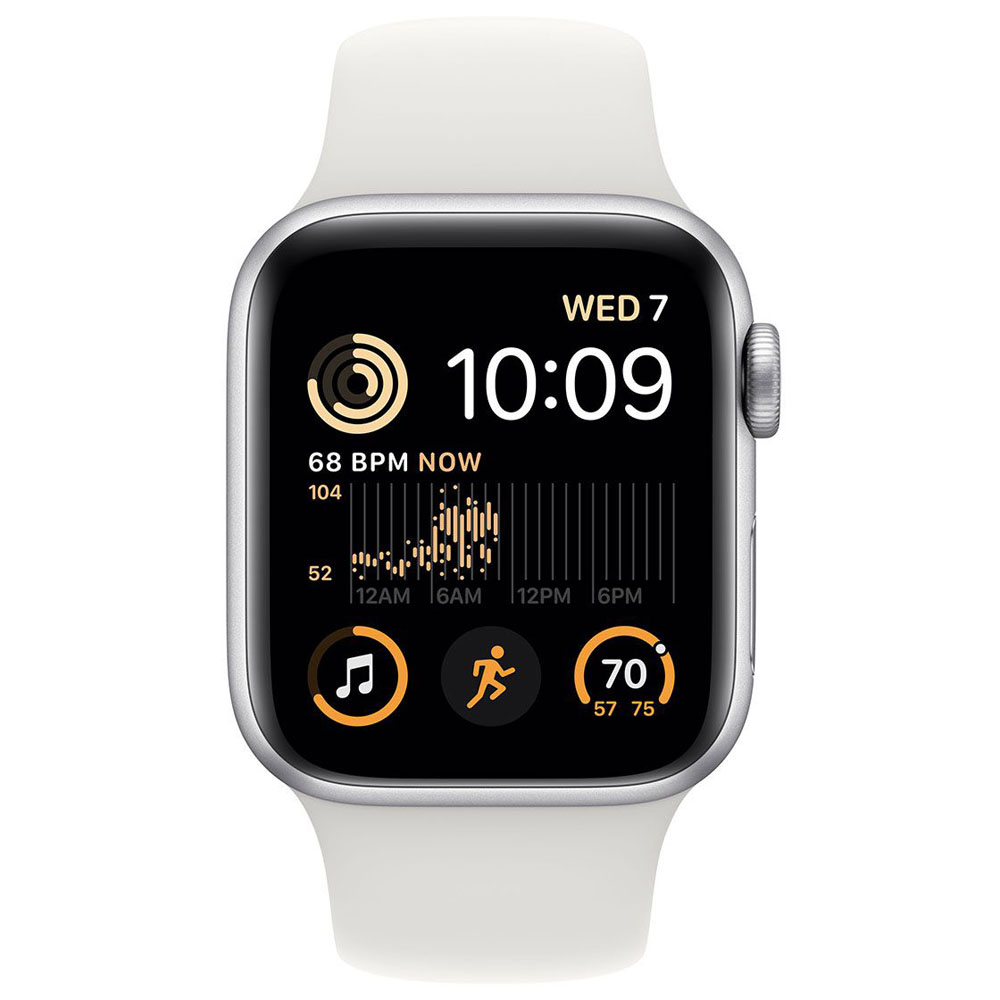 Apple Watch SE 2nd 40mm Silver Aluminium (MNJV3GK/A)