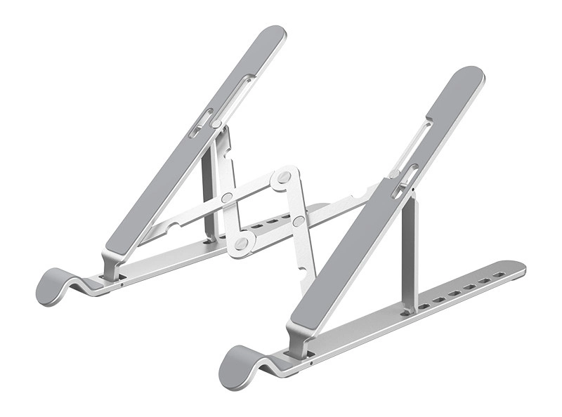 Orico PFB-A21 Silver Aluminium Portable Folded Tablet & Laptop Stand (    Tablet & Laptop)