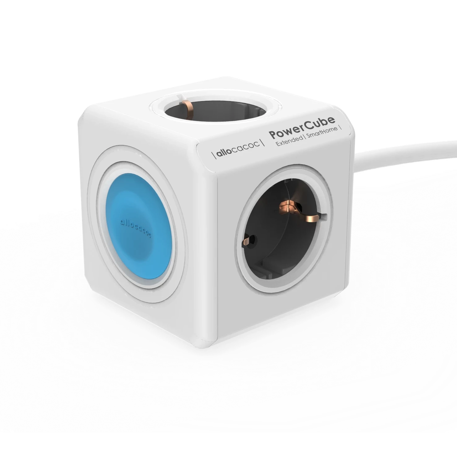 Allocacoc PowerCube Extended SmartHome | Έξυπνο Πολύπριζο 4 Θέσεων | iOS & Android App | Alexa & Google Assistant Allocacoc PowerCube Extended SmartHome | Έξυπνο Πολύπριζο 4 Θέσεων | iOS & Android App | Alexa & Google Assistant