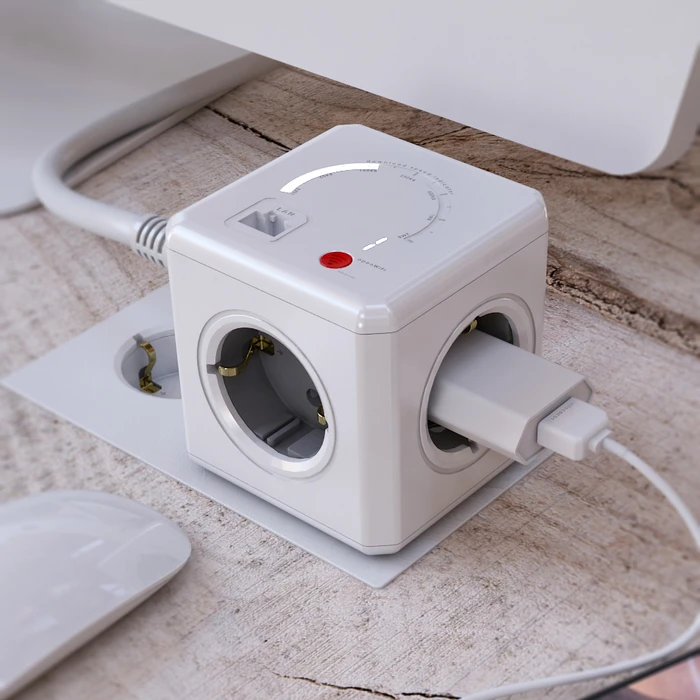 Allocacoc PowerCube Original WiFi | Πολύπριζο 4 Θέσεων | WiFi Repeater/Access Point | Speed Indicator Allocacoc PowerCube Original WiFi | Πολύπριζο 4 Θέσεων | WiFi Repeater/Access Point | Speed Indicator