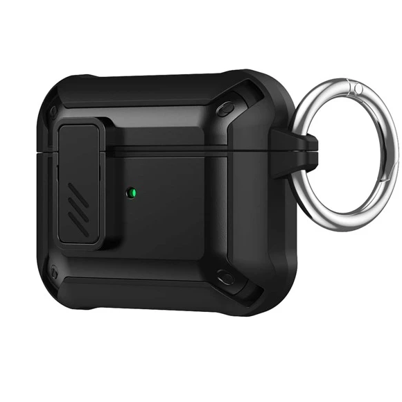 Soultronic Full Protective Hard Case Black για τα Apple Airpods (3rd Gen, 2021) Soultronic Full Protective Hard Case Black για τα Apple Airpods (3rd Gen, 2021)