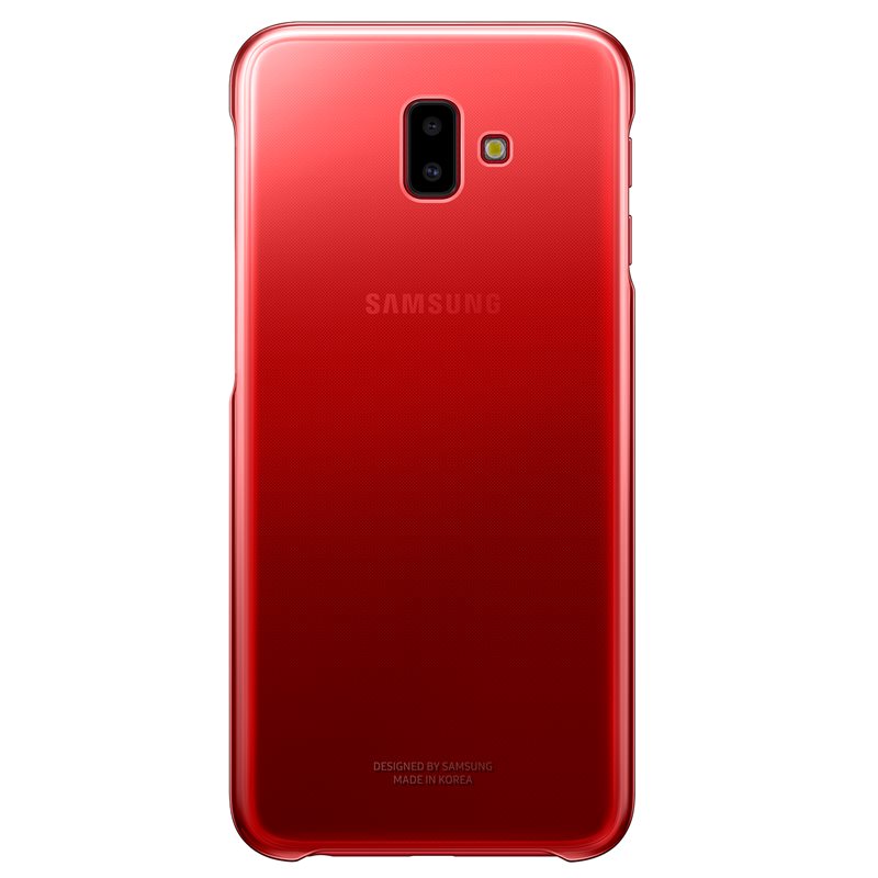 Samsung EF-AJ610CRE Gradation Cover Case  Samsung SM-J610F Galaxy J6+ Plus (2018) Red