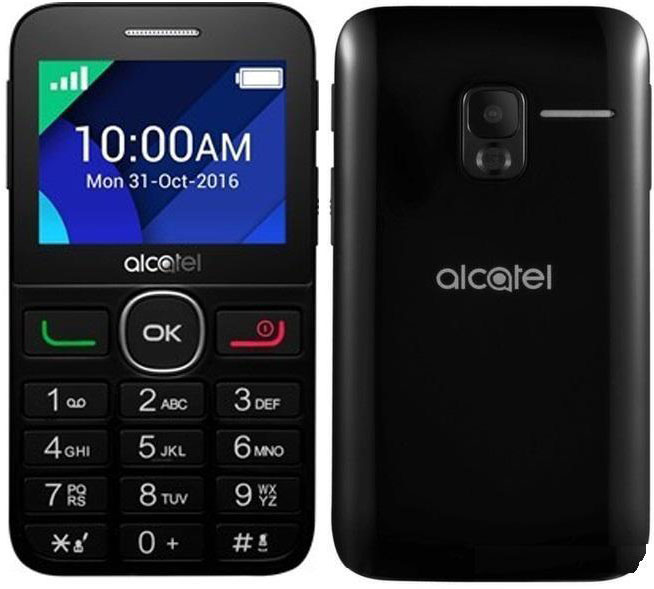 Alcatel One Touch 2008G Full Black με ενσωματωμένο Bluetooth & Ραδιόφωνο Alcatel One Touch 2008G Full Black με ενσωματωμένο Bluetooth & Ραδιόφωνο