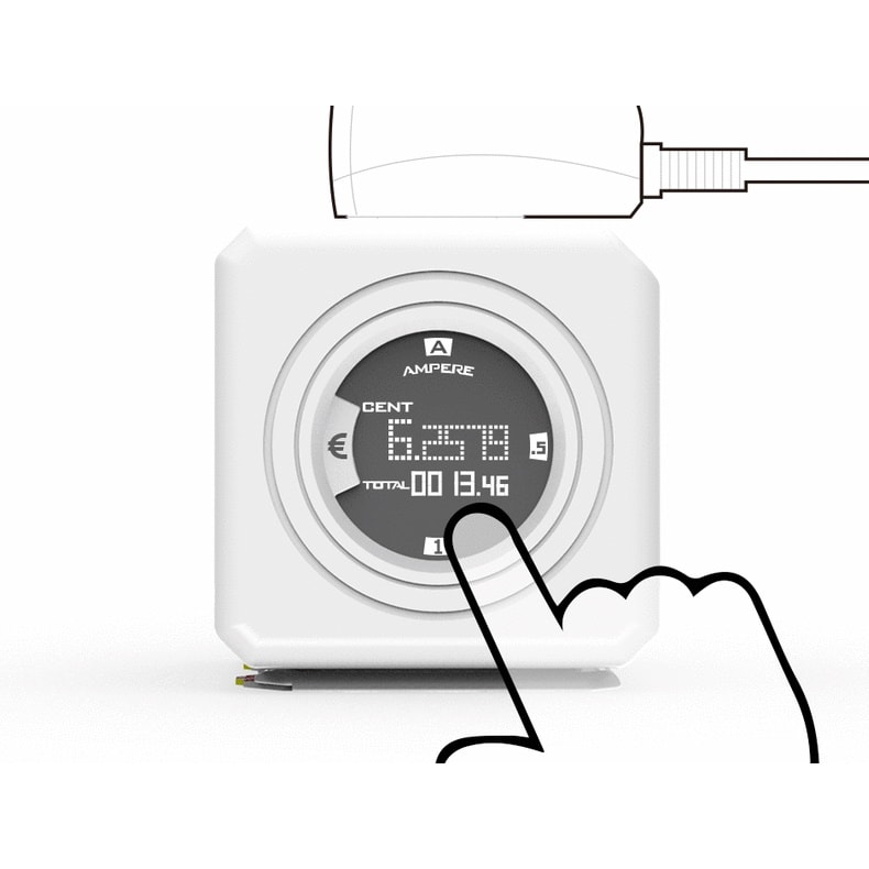 Allocacoc PowerCube Original Monitor | Πολύπριζο 4 Θέσεων + Energy Monitor + Real-time Energy Cost Allocacoc PowerCube Original Monitor | Πολύπριζο 4 Θέσεων + Energy Monitor + Real-time Energy Cost