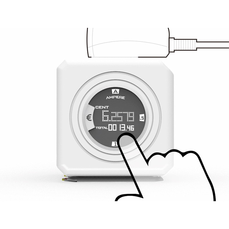 Allocacoc PowerCube Original Monitor |  4  + Energy Monitor + Real-time Energy Cost