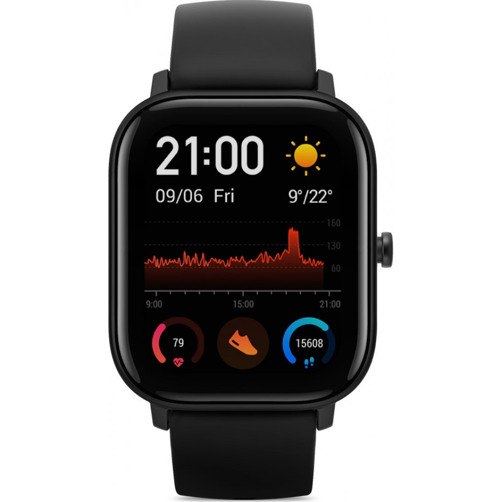 Amazfit (A1914) GTS Obsidian Black By Huami Smartwatch (Global Version) Amazfit (A1914) GTS Obsidian Black By Huami Smartwatch (Global Version)