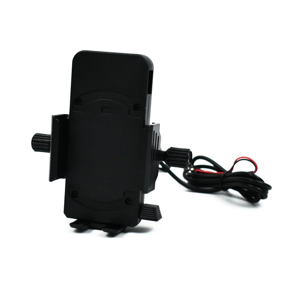 Andowl Q-CD66 Motorcycle & Scooter Holder | Βάση καθρέπτη για κινητά & smartphone | Τροφοδοσία από την μπαταρία με USB θύρα Andowl Q-CD66 Motorcycle & Scooter Holder | Βάση καθρέπτη για κινητά & smartphone | Τροφοδοσία από την μπαταρία με USB θύρα