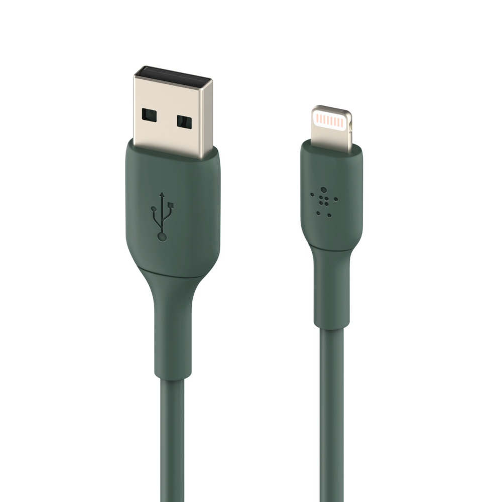 Belkin CAA001bt1MMG USB --> Lightning Data Transfer & Charge Cable 1m | Tested 8000+ Bends | MFi Certified | 12W Belkin CAA001bt1MMG USB --> Lightning Data Transfer & Charge Cable 1m | Tested 8000+ Bends | MFi Certified | 12W
