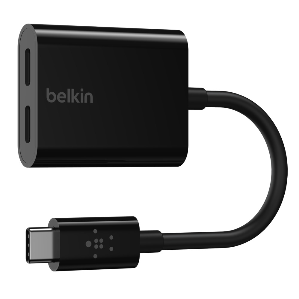 Belkin Connect Type-C Audio + Charge Adapter F7U081btBLK ( |  )