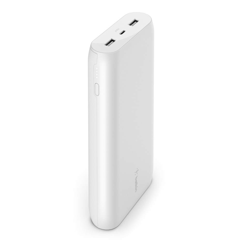 Belkin BPB003btWT Power Bank 20K 20000mAh με διπλή έξοδο USB @ 15W Belkin BPB003btWT Power Bank 20K 20000mAh με διπλή έξοδο USB @ 15W