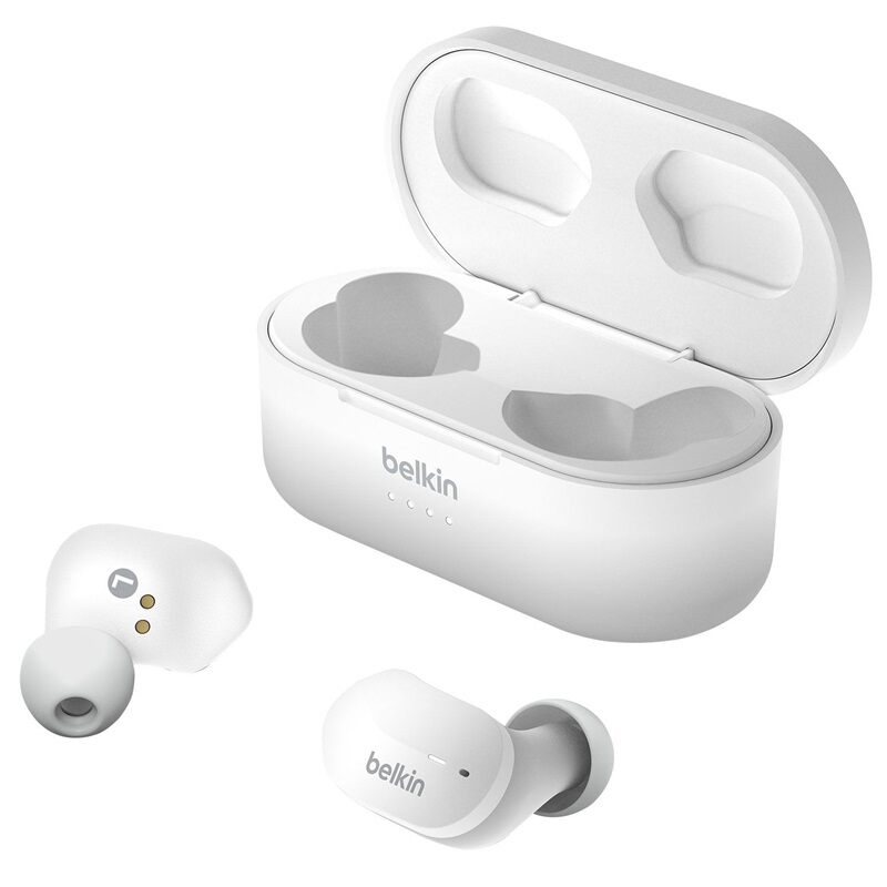 Belkin (AUC001btWH) Bluetooth Truly Wireless SoundForm White (Ασύρματα ακουστικά για κλήσεις & μουσική) Belkin (AUC001btWH) Bluetooth Truly Wireless SoundForm White (Ασύρματα ακουστικά για κλήσεις & μουσική)