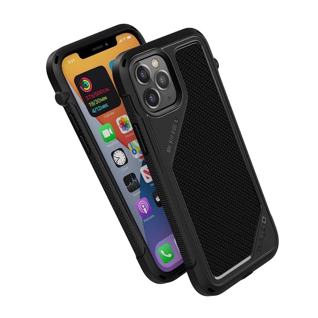 Catalyst Vibe Series Protection Case για Apple iPhone 12 / iPhone 12 Pro Stealth Black Catalyst Vibe Series Protection Case για Apple iPhone 12 / iPhone 12 Pro Stealth Black