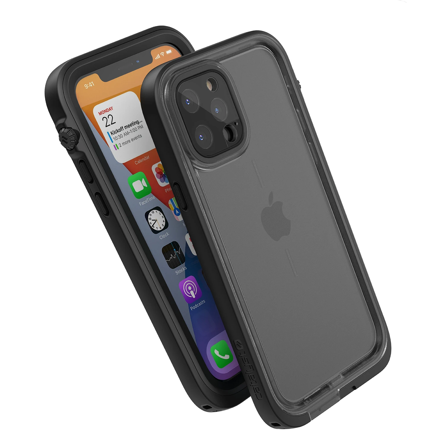 Catalyst Total Protection Case, WaterProof (10m), DirtProof (6x), SnowProof, ShockProof (2m) Stealth Black για iPhone 12 Pro Catalyst Total Protection Case, WaterProof (10m), DirtProof (6x), SnowProof, ShockProof (2m) Stealth Black για iPhone 12 Pro