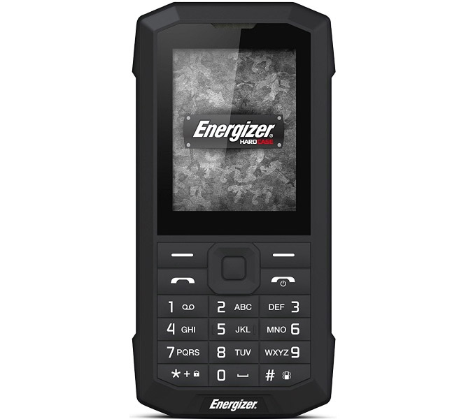 Energizer Energy 100 Dual Sim (2 ), Dust () & Water Resistant () Mobile Phone Black