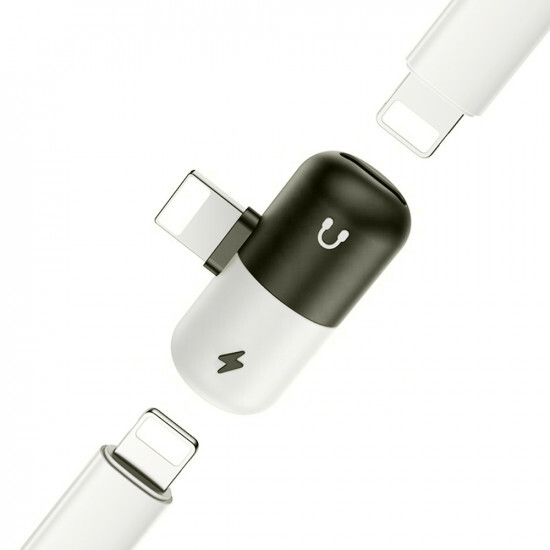 Ezra AD02 Lightning --> 2 x Lightning Adapter | Music + Charge Ezra AD02 Lightning --> 2 x Lightning Adapter | Music + Charge