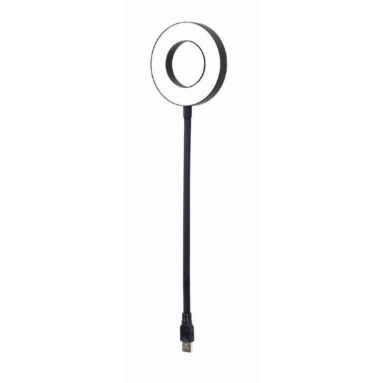 Gembird NL-LEDRING-01 USB LED Ring Light | 3.5" Διάμετρος | Εύκαμπτος βραχίονας 30cm | USB για τροφοδοσία | YouTubers/TikTokers Gembird NL-LEDRING-01 USB LED Ring Light | 3.5" Διάμετρος | Εύκαμπτος βραχίονας 30cm | USB για τροφοδοσία | YouTubers/TikTokers
