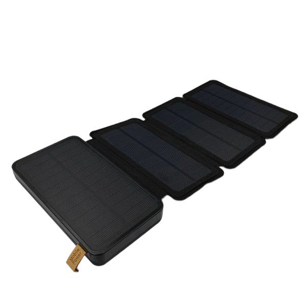 Haitech HPB-S4 Solar Charger + Power Bank 10.000mAh | 2 x USB + 4 x Solar Panel +  + IP65