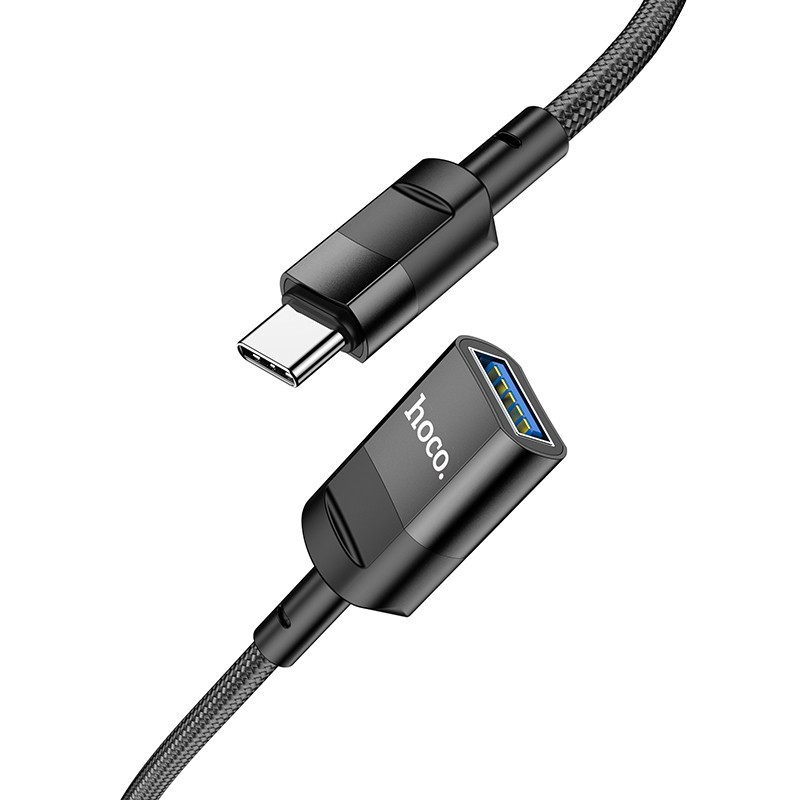 Hoco U107 USB 3.0 Type-C > USB-A On-The-Go USB Host OTG Cable (1.2m)