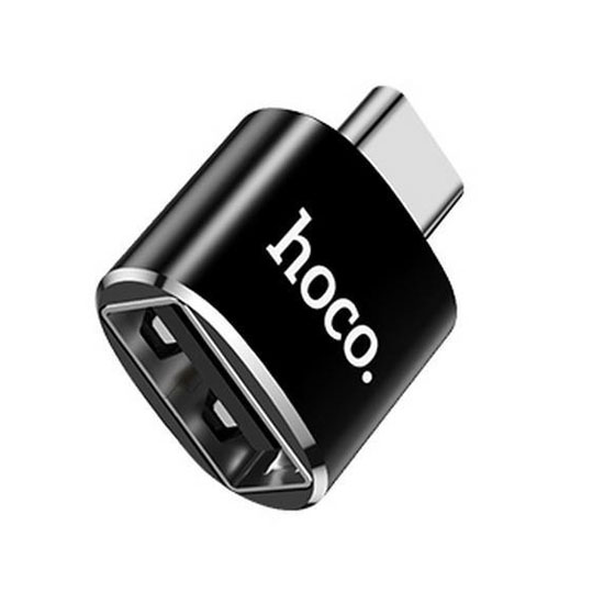 Hoco UA5 Type-C On-The-Go USB 3.0 Host OTG Mini Adapter Black