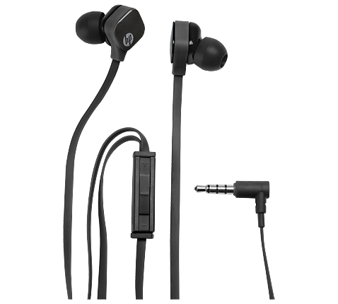 HP H2310 Sparkling Black In-Ear Stereo Headset & Handsfree J8H42AA (Flat Cable + High Performance Microphone + Clean Audio) HP H2310 Sparkling Black In-Ear Stereo Headset & Handsfree J8H42AA (Flat Cable + High Performance Microphone + Clean Audio)