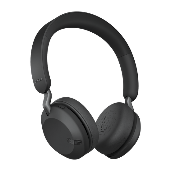 Jabra Elite 45h Titanium Black On-Ear Wireless Headphones | Best-in-Class | 50 ώρες αυτονομία | Fast Charge 10 ώρες σε 15 λεπτά Jabra Elite 45h Titanium Black On-Ear Wireless Headphones | Best-in-Class | 50 ώρες αυτονομία | Fast Charge 10 ώρες σε 15 λεπτά
