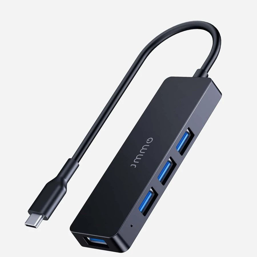 JMMO SH-D1 5Gbps High Speed Hub | Type-C --> 4 x USB 3.0 | Light & Portable |   20cm