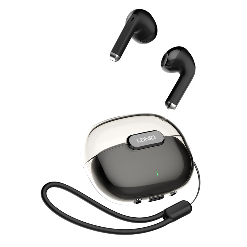 Ldnio T03 "EarPods Style" Stereo Bluetooth Headset Black (Ασύρματα ακουστικά για κλήσεις & μουσική) Ldnio T03 "EarPods Style" Stereo Bluetooth Headset Black (Ασύρματα ακουστικά για κλήσεις & μουσική)