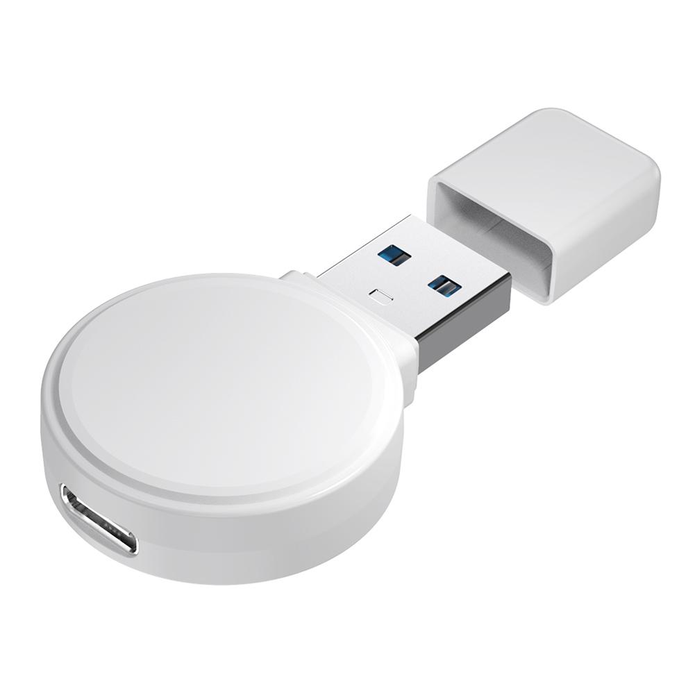 Soultronic (MAG11) Magnetic Charging Module to USB-A (Male) & USB-C (Female) White  Apple Watch (6995262616205)