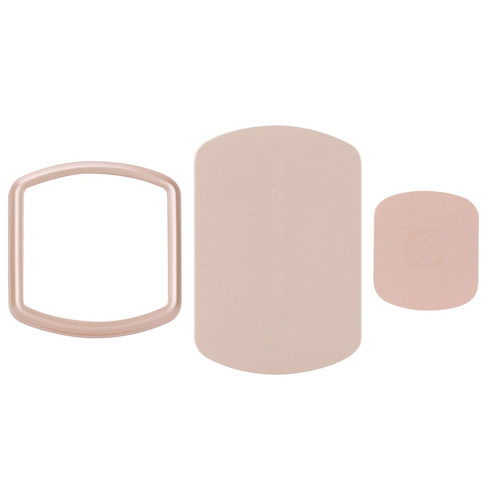 Scosche MagicMount Pro Kit Rose Gold:   MagicPlates    + Trim Ring!