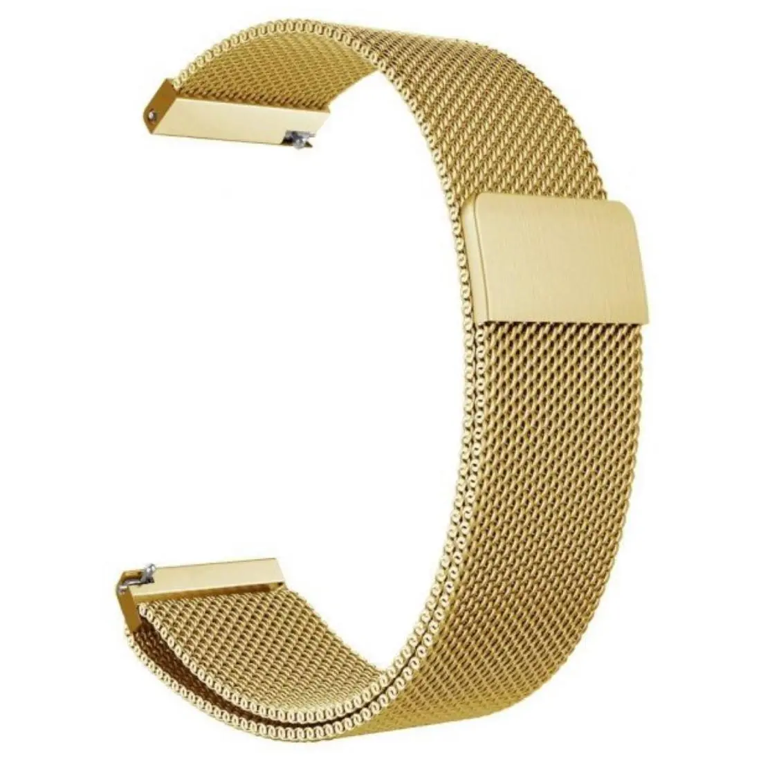 Soultronic Magnetic Milanese Band 22mm Gold  Amazfit Pace, Stratos, Samsung Gear S3 (Frontier/Classic) 