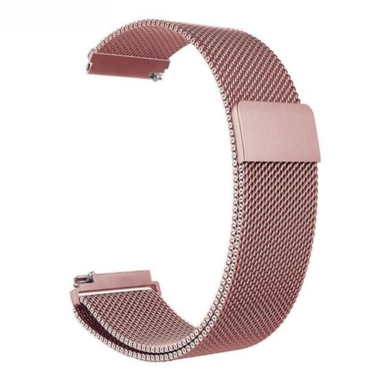 Soultronic Magnetic Milanese Band 22mm Pink  Amazfit Pace, Stratos, Samsung Gear S3 (Frontier/Classic) 