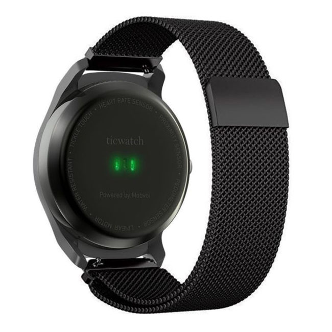 Soultronic Magnetic Milanese Band 22mm Black  Amazfit Pace, Stratos, Samsung Gear S3 (Frontier/Classic) 