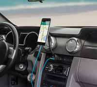 Scosche MagicMount Power MAG12V2: Magnetic Mount Αναπτήρα Αυτοκινήτου + USB Charger @ 2.4A για Κινητά, Smartphones, Tablets κ.λπ Scosche MagicMount Power MAG12V2: Magnetic Mount Αναπτήρα Αυτοκινήτου + USB Charger @ 2.4A για Κινητά, Smartphones, Tablets κ.λπ