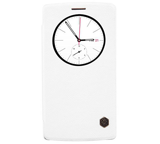 Nillkin (QIN) QuickCircle Flip Cover Case για LG H735 G4S Beat White Nillkin (QIN) QuickCircle Flip Cover Case για LG H735 G4S Beat White