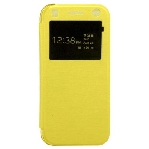 NortonLine Flip S-View Cover Case  HTC One Mini 2 Yellow