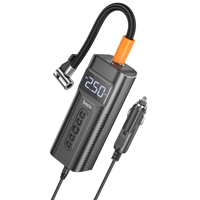 Hoco PH55 Portable Smart Air Pump | Φορητή Τρόμπα Αέρα για Ελαστικά και Μπάλες + Ενσωματωμένος LED φακός Hoco PH55 Portable Smart Air Pump | Φορητή Τρόμπα Αέρα για Ελαστικά και Μπάλες + Ενσωματωμένος LED φακός
