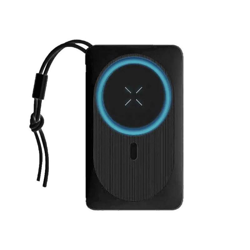 Veger MagOn Magnetic Power Bank 10000mAh Black | USB @ 22.5W + Type-C @ 20W + Wireless @ 15W Output | Κολλάει και... Φορτίζει! Veger MagOn Magnetic Power Bank 10000mAh Black | USB @ 22.5W + Type-C @ 20W + Wireless @ 15W Output | Κολλάει και... Φορτίζει!