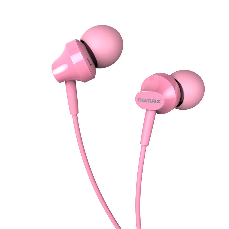 Remax RM-501 Pink: Wired Earphones για Κλήσεις & Μουσική (Android / Windows / iOS) Remax RM-501 Pink: Wired Earphones για Κλήσεις & Μουσική (Android / Windows / iOS)